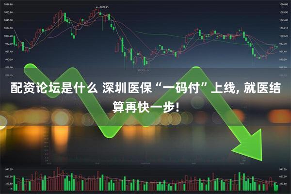 配资论坛是什么 深圳医保“一码付”上线, 就医结算再快一步!